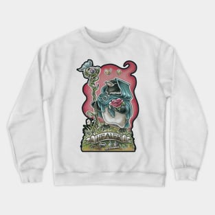 Penguin Healer - Black Outlined Version Crewneck Sweatshirt